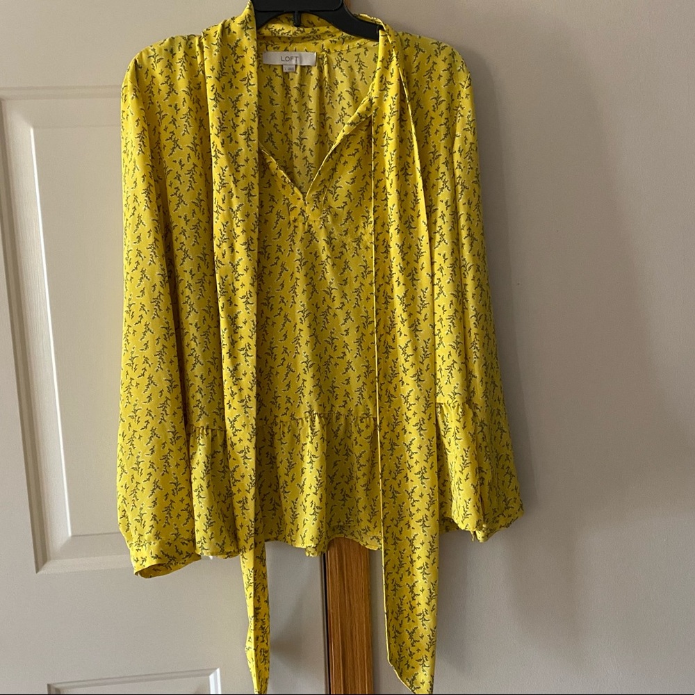Loft yellow top